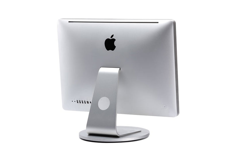 Just Mobile AluDisc - Monitor-/Desktop-Ständer - Aluminium - für Apple iMac (21.5 Zoll, 24 Zoll, 27 Zoll)