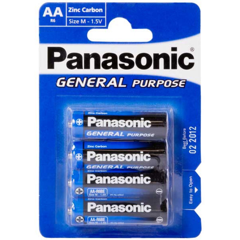 Panasonic General R6 - Einwegbatterie - 1,5 V - 4 Stück(e) - Zylindrische