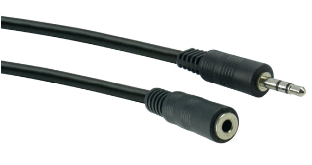 Schwaiger Audiokabel - Mini-Stecker (M) bis Mini-Stecker (W)