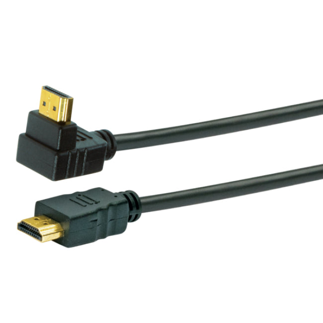 Schwaiger 2xHDMI 1.3m - 1,3 m - HDMI Typ A (Standard) - HDMI Typ A (Standard) - 4096 x 2160 Pixel - 3D - Schwarz