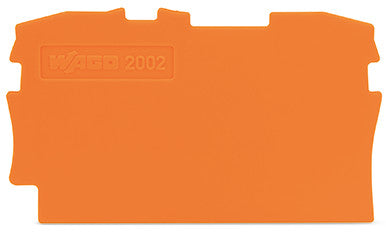 WAGO 2002-1292 - Anschlussblockabdeckung - Orange - 0,8 mm - 48,5 mm - 28,4 mm - 1,19 g