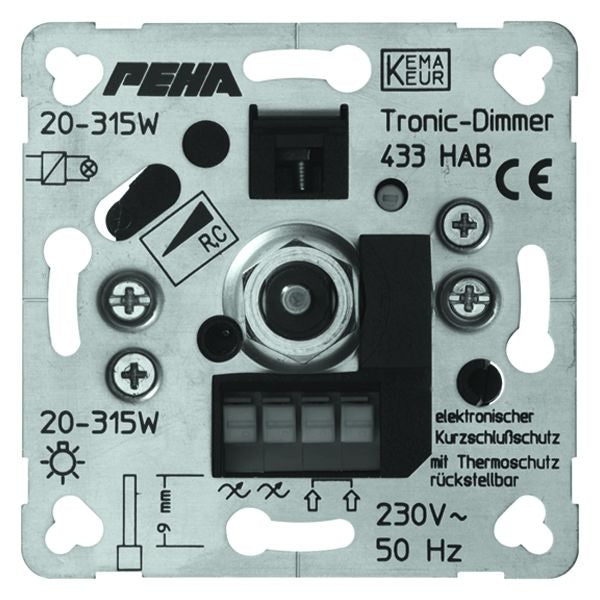 Peha 00210213 - Dimmer - Montierbar - Metallisch - 230 V - 50 Hz