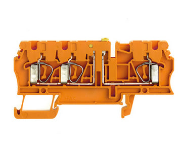 Weidmüller ZTR 2.5/3AN OR - 2,5 mm² - Orange - 79,5 mm - 11,96 g - 100 Stück(e)