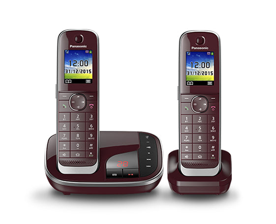 Panasonic KX-TGJ322GR - Schnurlostelefon - Anrufbeantworter mit Rufnummernanzeige