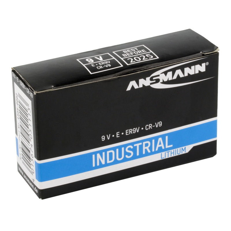 Ansmann 1505-0002 - Einwegbatterie - Lithium - 9 V - 5 Stück(e) - Schwarz - -40 - 60 °C