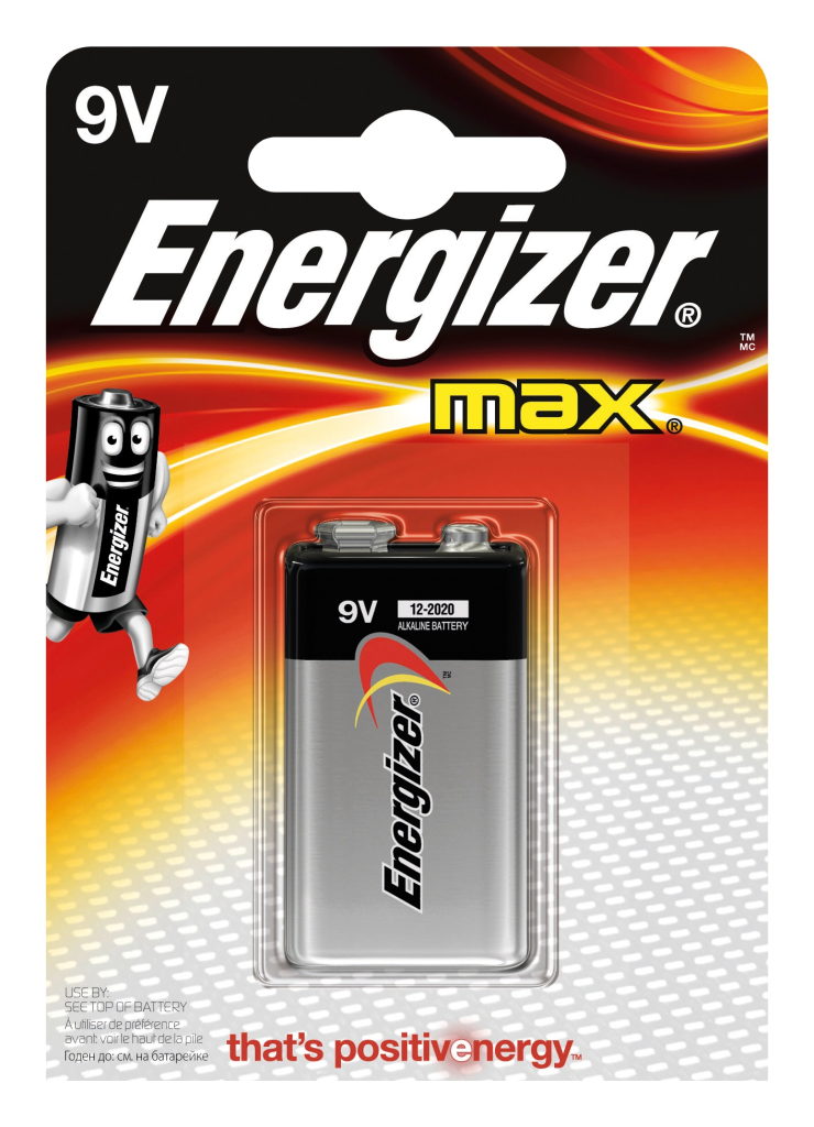 Energizer Batterie 9V - Alkalisch