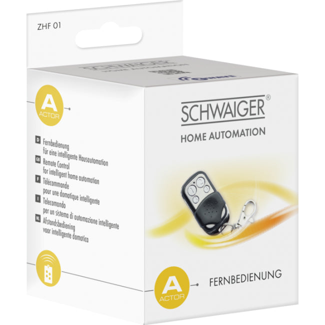 Schwaiger ZHF01 - Universalfernbedienung - Schwarz