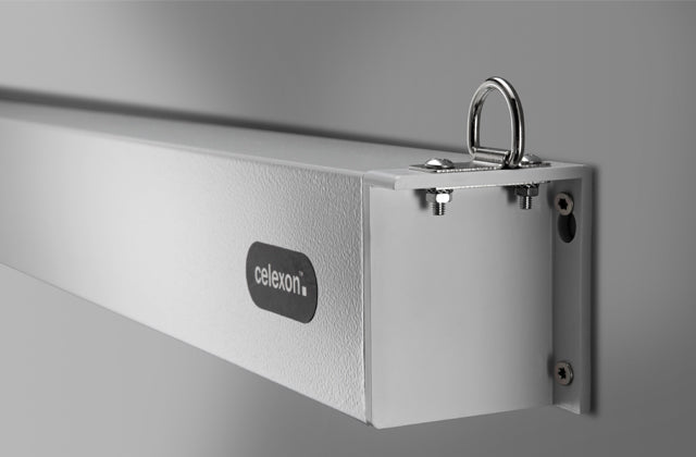 celexon Electric Professional Plus Square format - Leinwand - Deckenmontage möglich, geeignet für Wandmontage - motorisiert - 230 V - 396 cm (156")