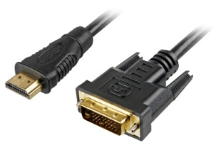 Sharkoon Videokabel - HDMI (M) bis DVI-D (M)
