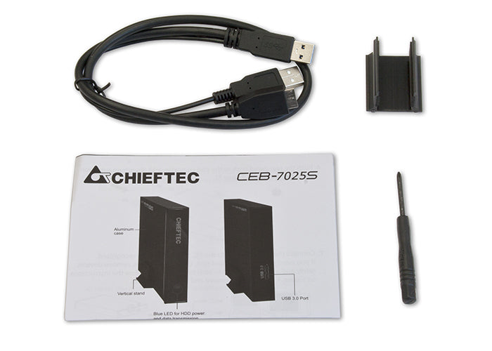 Chieftec CEB-7025S - Speichergehäuse - 2.5" (6.4 cm)