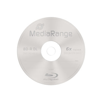 MEDIARANGE 25 x BD-R - 50 GB 6x - Spindel