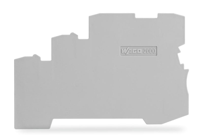 WAGO 2000-5391 - Anschlussblocktrenner - Grau - 1 mm - 3,71 g