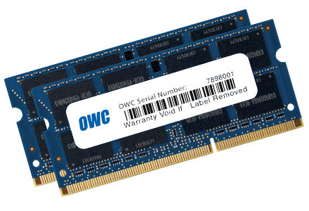 OWC DDR3 - kit - 16 GB: 2 x 8 GB - SO DIMM 204-PIN - 1867 MHz / PC3-14900 - CL11 - 1.35 V - ungepuffert - non-ECC - für Apple iMac mit Retina 5K Display (Ende 2015)