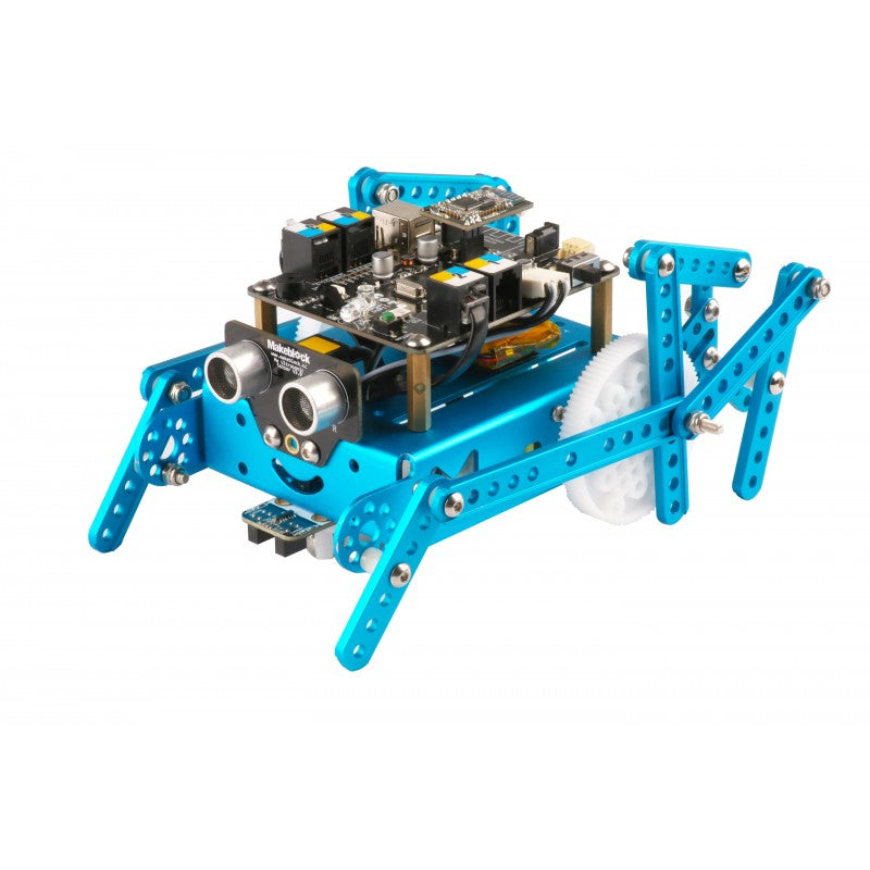 Makeblock mBot Add-on Pack - Six-legged Robot - Programmierbares Spielzeugbein-Set - Blau - CE - Makeblock - mBot v1.1 - 60 mm