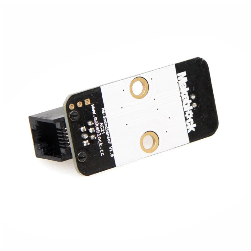 Makeblock Me Sound Sensor - Programmierbarer Spielzeug-Schallsensor - Schwarz - CE - Makeblock - mBot v1.1 mBot Ranger - 48 mm