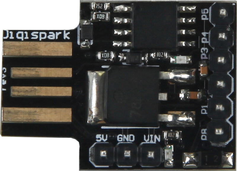 Joy-IT ARD-DIGISPARK - Mikrocontroller - 4Duino - Arduino - Schwarz - Gold - Silber - Weiß - 26 mm - 19 mm