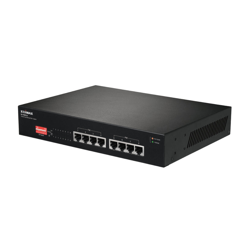 Edimax GS-1008P - V2 - Switch - 8 x 10/100/1000 (PoE+)