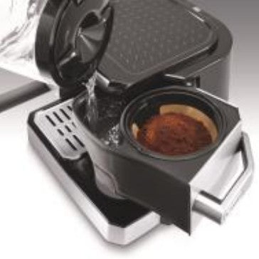 De Longhi BCO 411.B - Kaffeemaschine mit Filterkaffeefunktion und Cappuccinatore