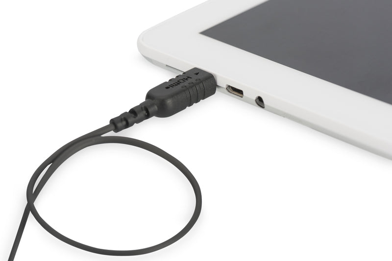 ednet. HDMI High Speed Verbindungskabel mit Ethernet, Typ A, hoch flexibel