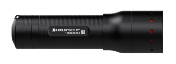 LED Lenser P7 - Stift-Blinklicht - Schwarz - Aluminium - Tasten - Drehregler - IPX4 - LED