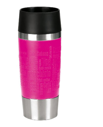 EMSA 513550 - Schwarz - Pink - Edelstahl - Polypropylen - Silikon - 4 h - 8 h - 0,36 ml - 8 cm
