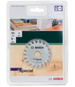 Bosch 2 609 256 C83 - Spanholzplatte - Hartholz - Laminat - Metall - Parkett - Weichholz - 6,5 cm - 1,5 cm - 1,6 mm - 1 Stück(e)