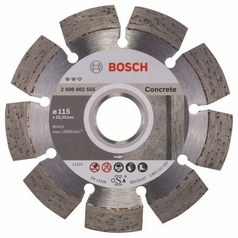 Bosch 2 608 602 555 - Beton - 11,5 cm - 2,22 cm - 2,2 mm - 1 Stück(e)