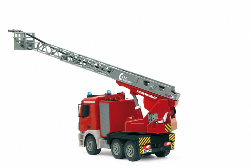 JAMARA Feuerwehr Drehl Mercedes Antos - Alkali - 2 x AA - 130 mm - 220 mm - 38 cm - 1,4 kg