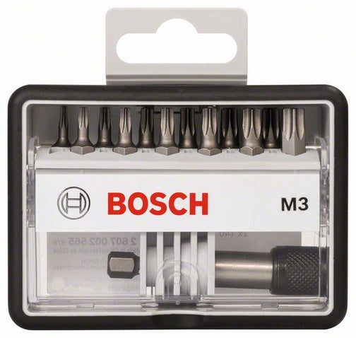 Bosch 2 607 002 565 - 12 Stück(e) - Torx - T8 - T10 - T15 (2x) - T20 (2x) - T25 (2x) - T27 - T30 (2x) - T40 - 2,5 cm