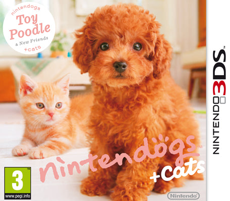 Nintendo nintendogs + cats: Toy Poodle & New Friends(Selects) - 3DS - Nintendo 3DS
