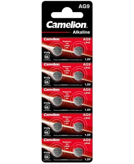 Camelion 12051009 - Einwegbatterie - Alkali - 1,5 V - 10 Stück(e) - 50 mAh - 3,6 mm