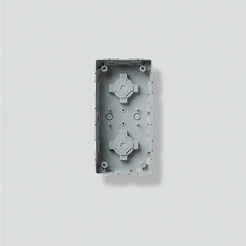 Siedle GU 611-2/1-0 - Flush mount box - Grau - Siedle - Kunststoff - Oberfläche - 100 mm