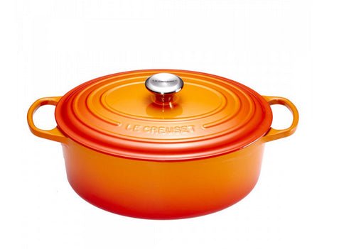 Le Creuset 21178310902430 - Orange - Keramik - Gas - Induktion - Versiegelte Platte - Eisenguss - Orange - 31 cm