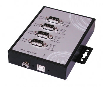 Exsys EX-1344HMV - USB 2.0 Type-B - Seriell - Metallisch - CE - FCC - ROHS - 106 mm - 113 mm