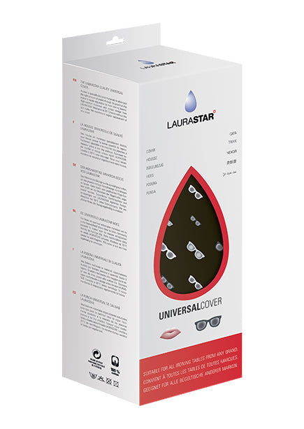 Laurastar 152.7803.898 - Baumwolle - Polyester - Schwarz - Muster - 1310 x 550 mm - 550 mm - 1310 mm