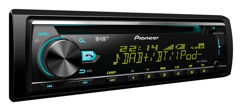 Pioneer DEH-X7800DAB - Auto - Receiver (CD) - im Armaturenbrett