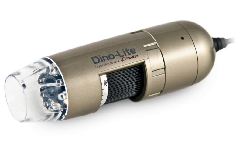 Dino-Lite AM4113T-FVW - Digitales Mikroskop - 200x - 10x - Gold - USB 2.0 - 1,3 MP