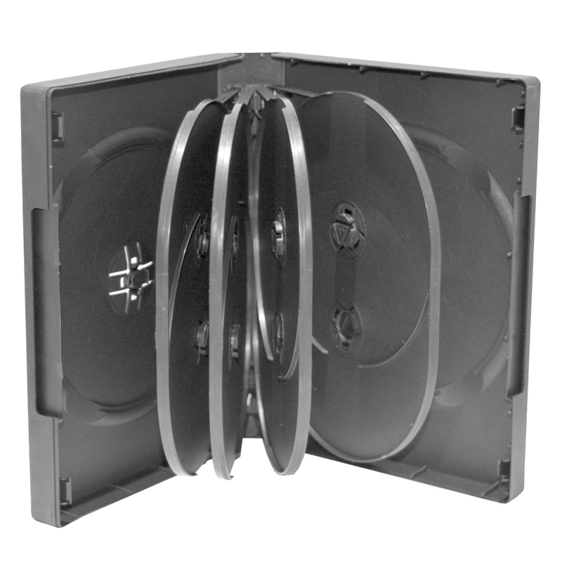 MEDIARANGE BOX03 - DVD-Hülle - 10 Disks - Schwarz - Kunststoff - 33 mm - 136 mm