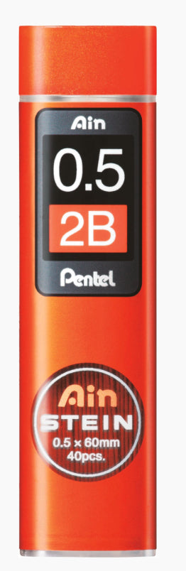 Pentel C275-2BO - Grau - Fein - Orange - 0,5 mm - Box - 40 Stück(e)