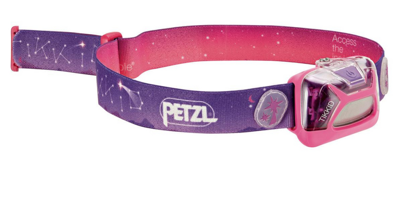 Petzl TIKKID - Stirnband-Taschenlampe - Pink - IPX4 - CE - CPSIA - 4 lm - 30 lm
