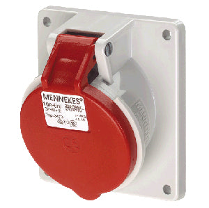 Mennekes 3473 - Gerade - 400 V - Rot - Weiß - IP44 - 1 Stück(e)