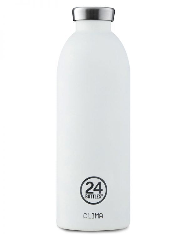 24Bottles Clima - 850 ml - Tägliche Nutzung - Schwarz - Weiß - Edelstahl - Ice White - Erwachsener