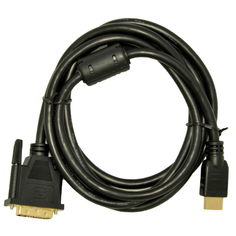 Akyga AK-AV-11 - 1,8 m - HDMI Typ A (Standard) - DVI-D - Männlich - Männlich - Gerade