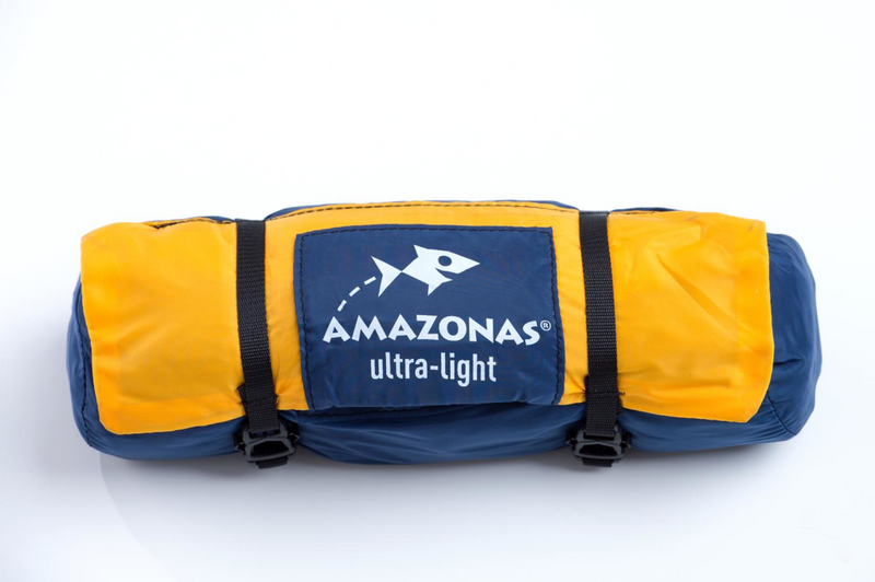 Amazonas Adventure Hammock XXL - Hängende Hängematte - 200 kg - 2 Person(en) - Nylon,Ripstop - Blau - Gelb - 3200 mm