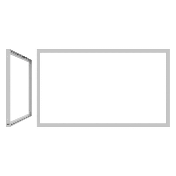 SMS Casing Frame - Montagekomponente (Rahmen) - für Digital Signage LCD-Display - weiß, RAL 9016 - Bildschirmgröße: 139.7 cm (55")