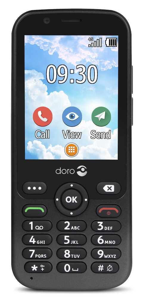 Doro 7010 - 4G feature phone - microSD slot - 320 x 240 Pixel