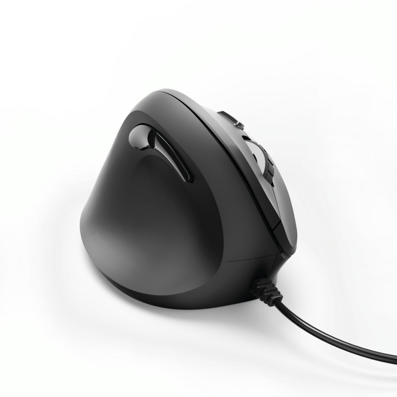 Hama "EMC-500L" - Maus - ergonomisch - Für Linkshänder