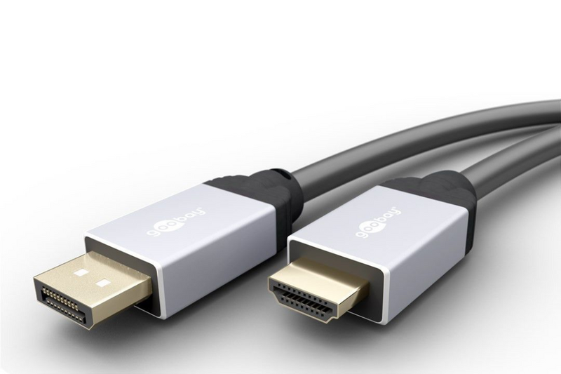 Wentronic 71612 - 1,5 m - DisplayPort - HDMI - Männlich - Männlich - Gold