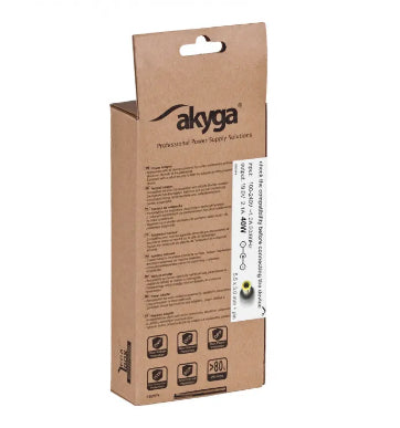 Akyga AK-ND-48 - Notebook - Indoor - 100-250 V - 55 +/- 5 Hz - 40 W - 19 V
