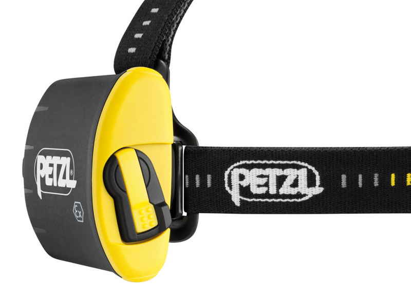 Petzl DUO Z2 - Stirnband-Taschenlampe - Schwarz - Gelb - 1 m - IP67 - 50 lm - 430 lm